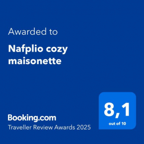 Nafplio cozy maisonette